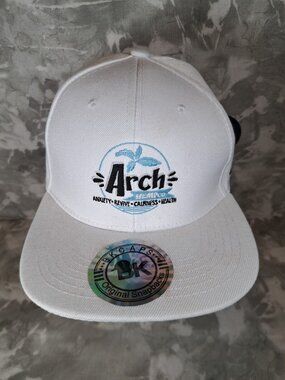 Arch Hemp Co Ball Cap Hat Flat Bill